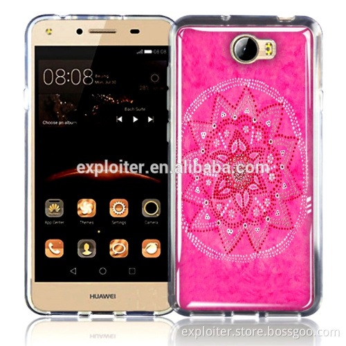 Ultra slim soft gel resin custom printed cover for huawei y5 cover